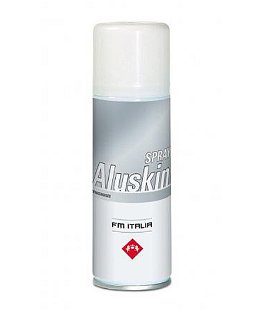 ALUSKIN spray ad uso esterno contenente alluminio micronizzato crea un film elastico, traspirante e protettivo da agenti esterni per cavalli 200 ml