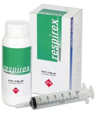 RESPIREX mangime complementare in soluzione liquida per cavalli sportivi con oli di erbe balsamiche dal sapore balsamico/rinfrescante 500 ml