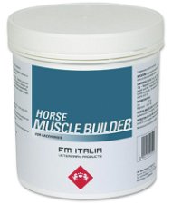 HORSE MUSCLE BUILDER mangime complementare coadiuvante nel fisiologico sviluppo della massa muscolare per cavalli sportivi 600g