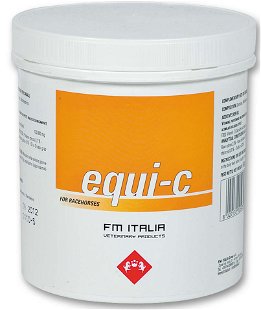 EQUI-C mangime complementare in polvere utile come apportatore di Vitamina C nel cavallo sportivo 600g 
