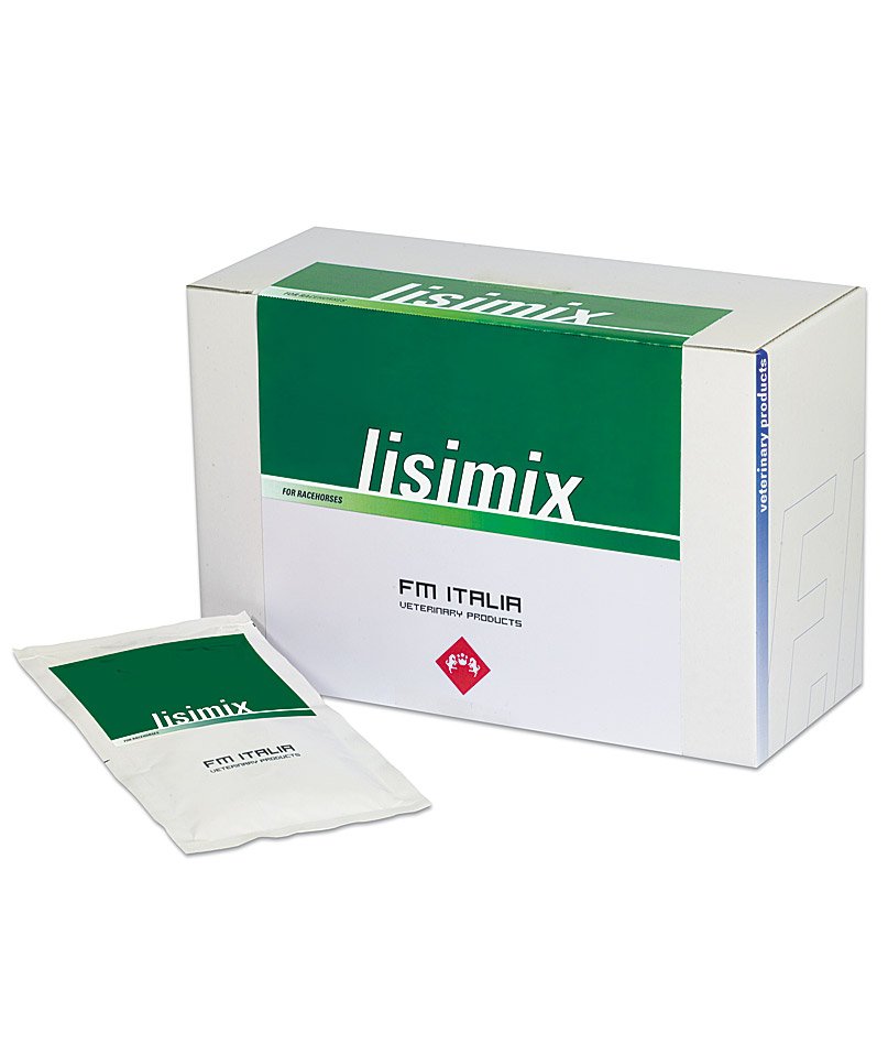 LISIMIX mangime complementare a supporto della funzione epatica in caso di insufficienza epatica cronica nel cavallo sportivo 30 buste da 30g cad.
