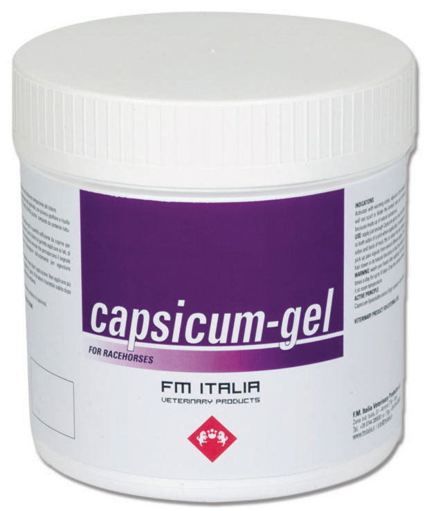 CAPSICUM GEL con Capsico utile nella preparazione muscolare del cavallo sportivo 750 ml