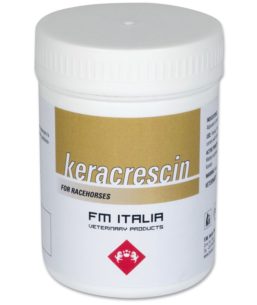 KERACRESCIN crema con Cheratina utile nel fisiologico processo di rigenerazione dello zoccolo del cavallo sportivo 250 ml