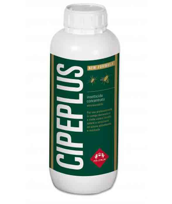 Cipeplus insetticida concentrato in miscoemulsione contro insetti volanti e striscianti ad azione abbattente e residuale 1 l