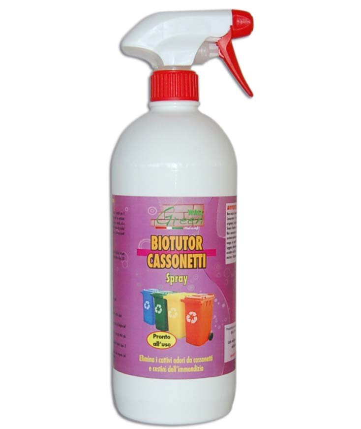 Igienizzante per cassonetti, cestini e aree di stoccaggio dei rifiuti liquido naturale neutralizza i cattivi odori