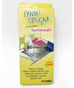 Panno spugna in microfibra superassorbente