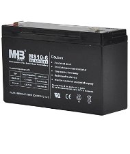 Batteria di ricambio da 6V 10Ah per elettrificatore S40 e recinti elettrici