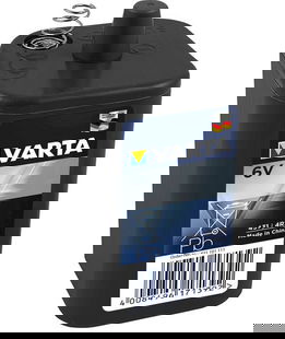 Batteria Gallagher da 6V 4Ah per elettrificatori FoxlightS