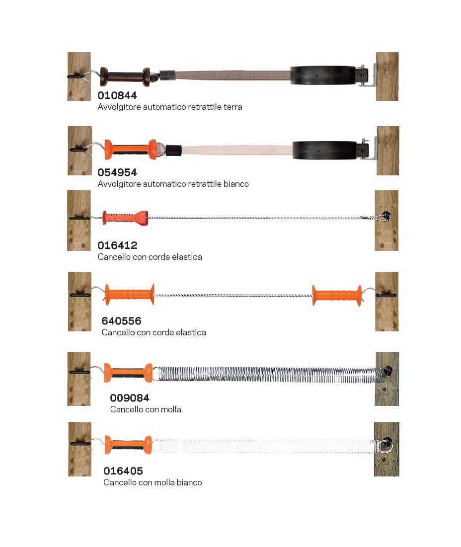 Cancello con corda elastica da 3 a 6 m - foto 1