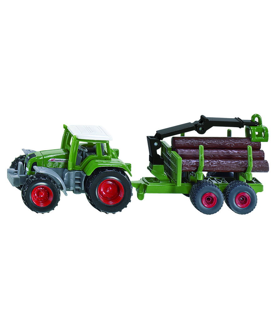 Fendt con rimorchio forestale ± 1:87