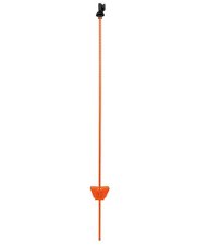 Picchetto in acciaio arancio 1,0 m per recinzioni elettriche mobili