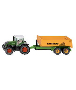 Fendt con rimorchio Joskin e carrello 1:50