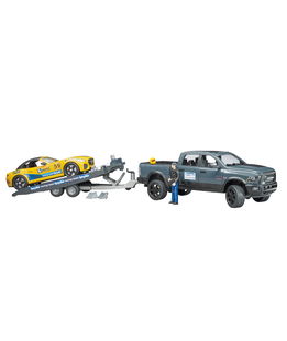 RAM 2500 Power Wagon + Roadster Racing Team 1:16