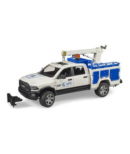 RAM 2500 Service Truck con gru e lampeggiante