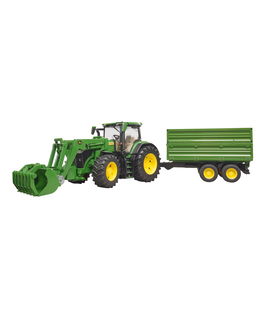 John Deere 7R 350 caricatore, trailer