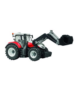 Steyr 6300 Terrus con caricatore frontale 1:16