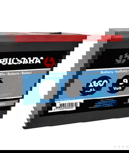 Batteria Alcalina 9V/160Ah senza mercurio