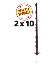 OFFERTA SPECIALE Duopack Picchetto Vario terra 1,00m - 2x10 pezzi