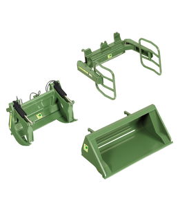 Accessori per caricatore frontale - set A 'Bressel & Lade' verde 1:32