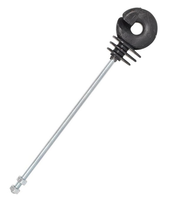 Isolatori distanziatore 18 mm per filo o corda ideale per picchetti in ferro