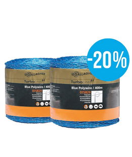 OFFERTA SPECIALE Duopack TurboLine Filo blu 2x400m