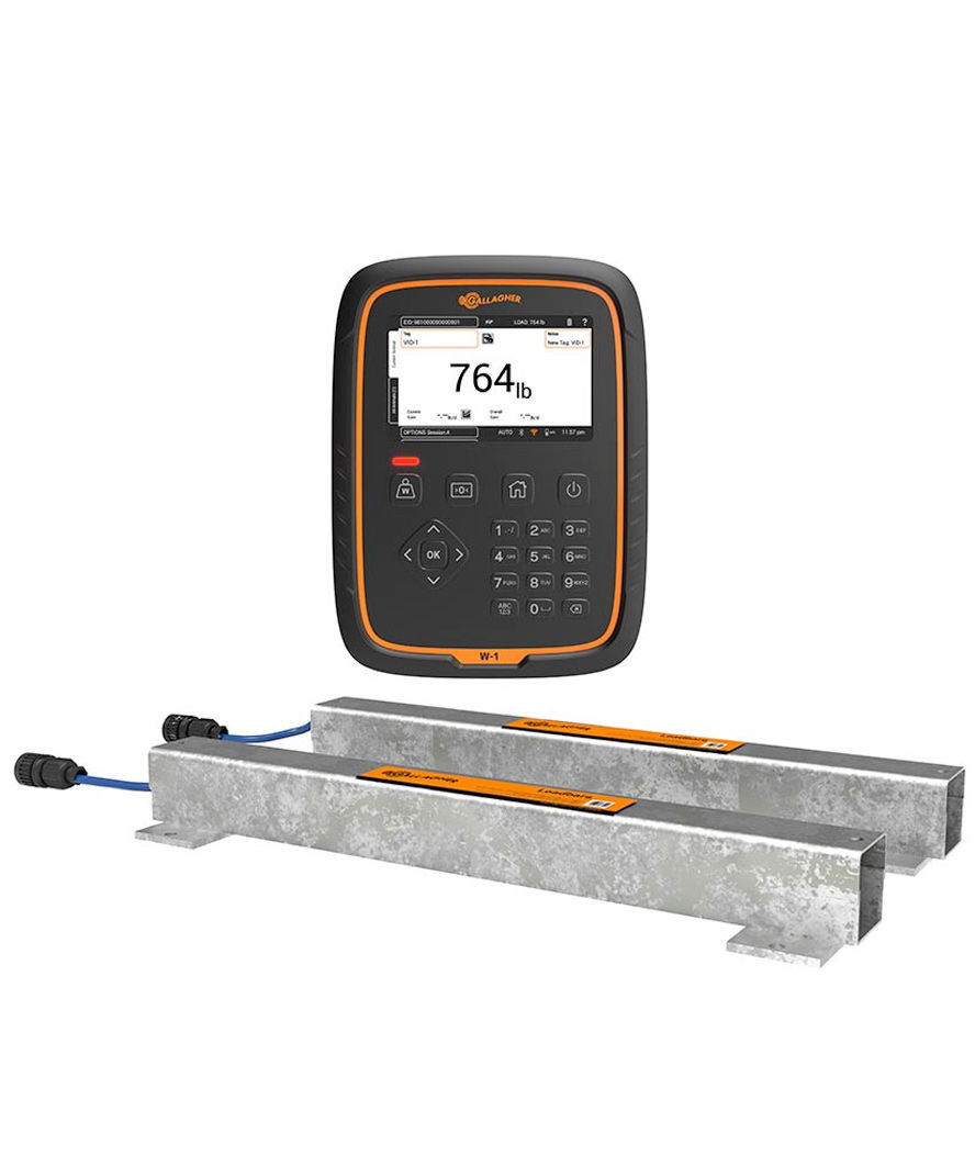 Quickweigh kit 600/W1 ideale per pesare il bestiame e uso generale da 2500 kg-600 mm