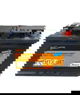 Batteria Gallagher al piombo 12V/105Ah per elettrificatori e recinti elettrici
