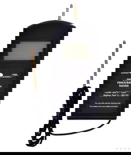 Tester digitale per recinzioni elettriche e batterie permette di visualizzare la tensione in KV