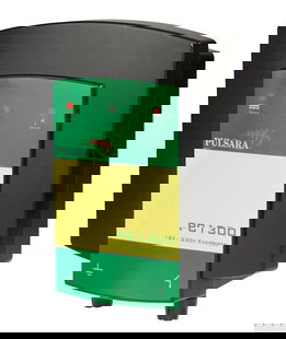 Elettrificatore Pulsara PC1300 a corrente 230V e  batteria 12V per recinti da 0,5 a 7 km