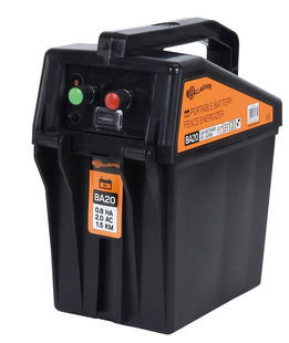 Elettrificatore Gallagher BA20 batteria 9V recinti cavalli selvatici animali reddito 2 km