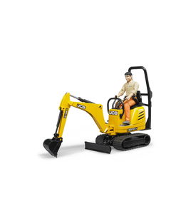 Escavatore JCB 8010 CTS con operaio 1:16