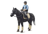 Agente della polizia a cavallo