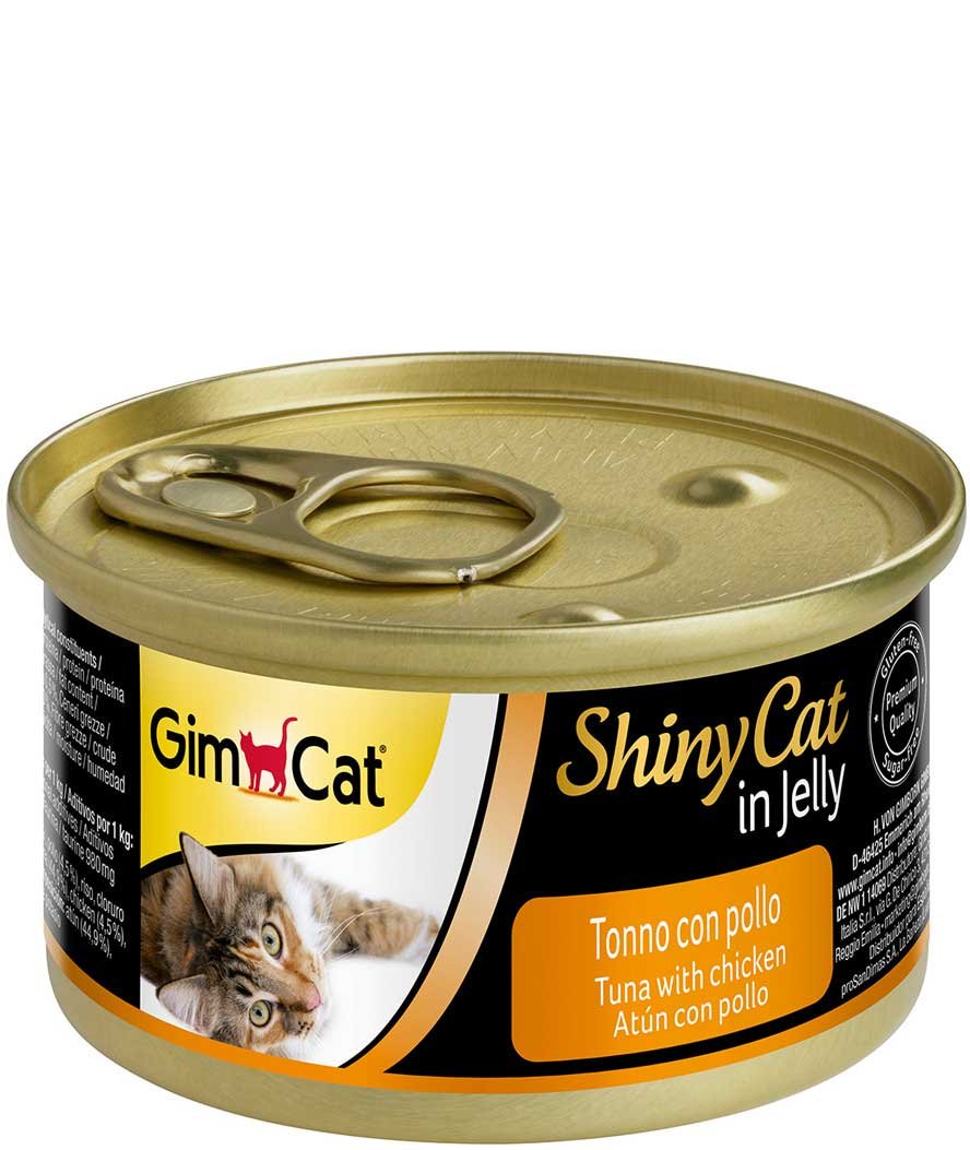 Gimcat ShinyCat Jelly tonno con pollo 70 g