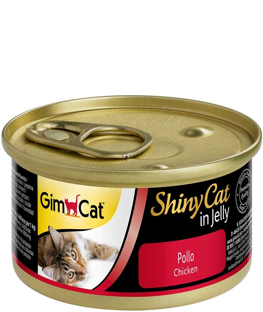 Gimcat ShinyCat pollo in gelatina 70 g