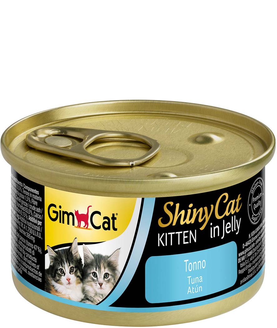 Gimcat ShinyCat Kitten tonno in gelatina 70 g