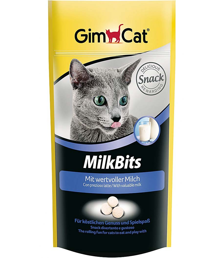 Gimcat MilkBits snack al gusto latte per gatti 40 g