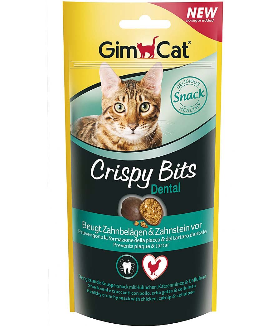 Gimcat Crispy Bits Dental snacks croccanti 40 g