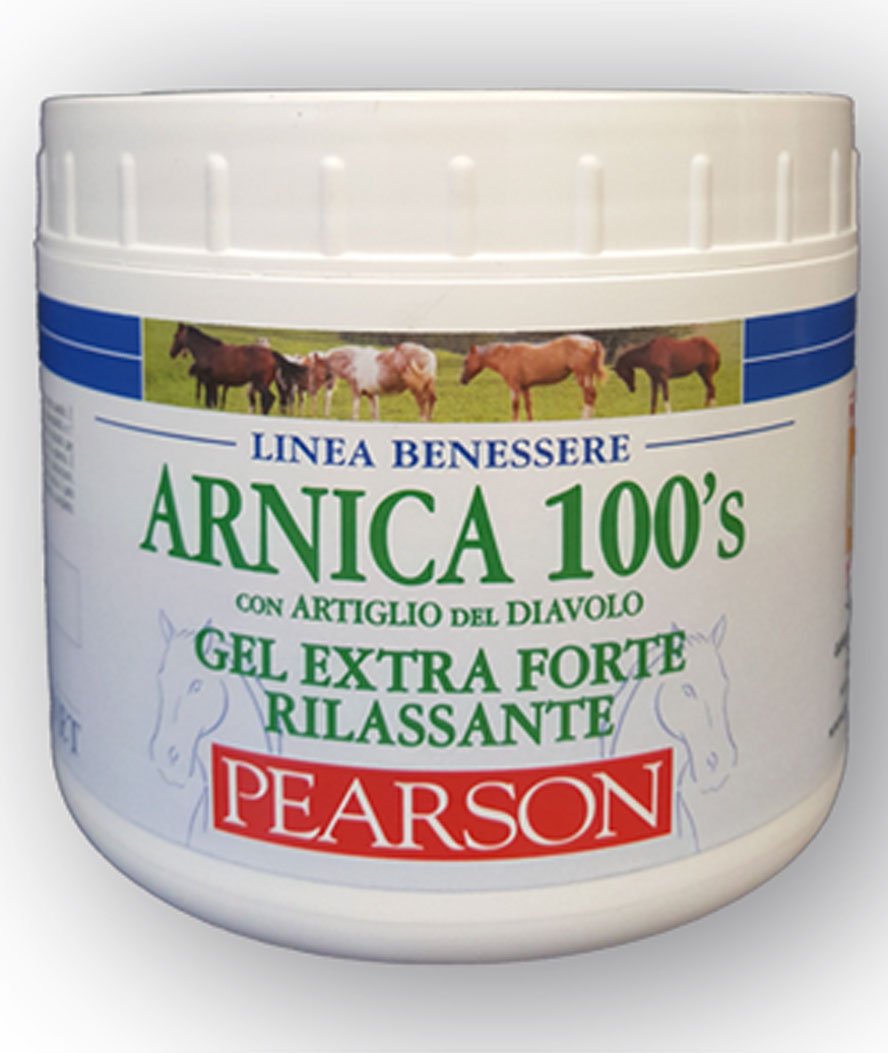 ARNICA 100'S Pearson gel extra forte rilassante con arnica, artiglio del diavolo e salicilato 500 ml