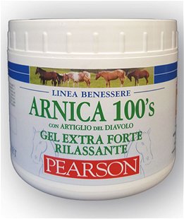 ARNICA 100'S Pearson gel extra forte rilassante con artiglio del diavolo e salicilato 500 ml