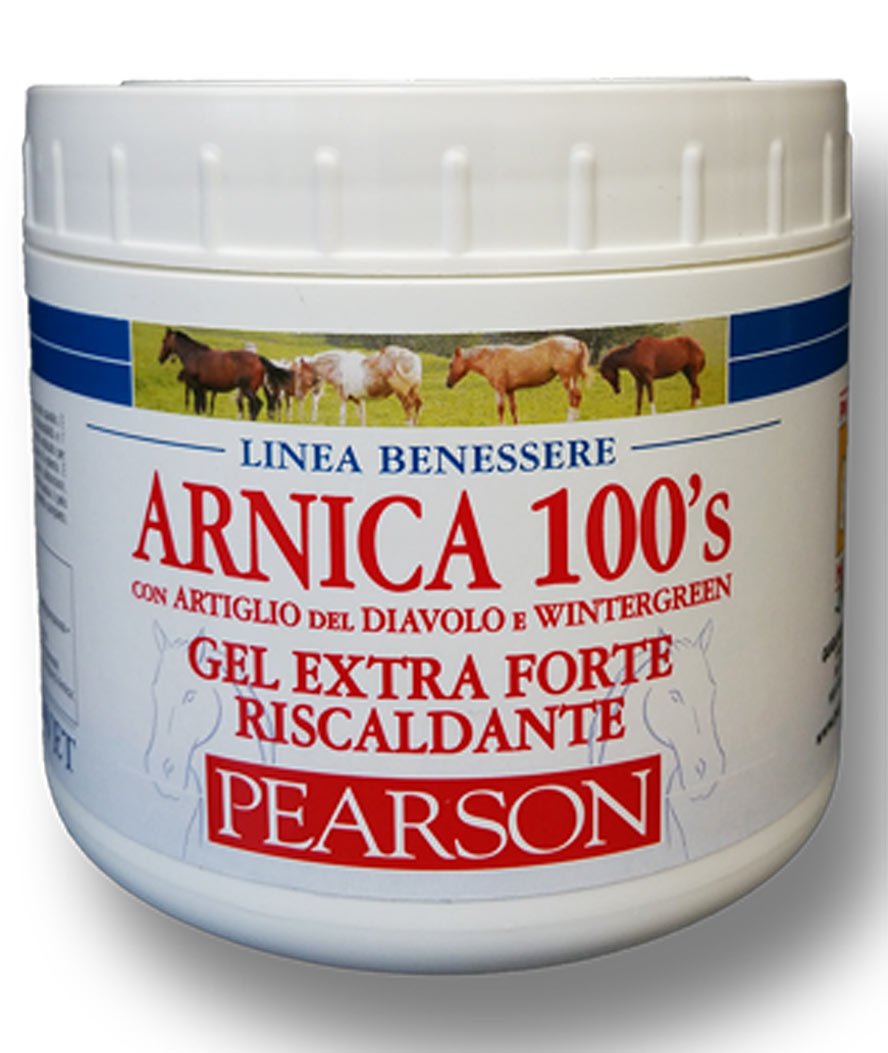ARNICA 100'S Pearson gel extraforte riscaldante con arnica, artiglio del diavolo e wintergreen 500 ml