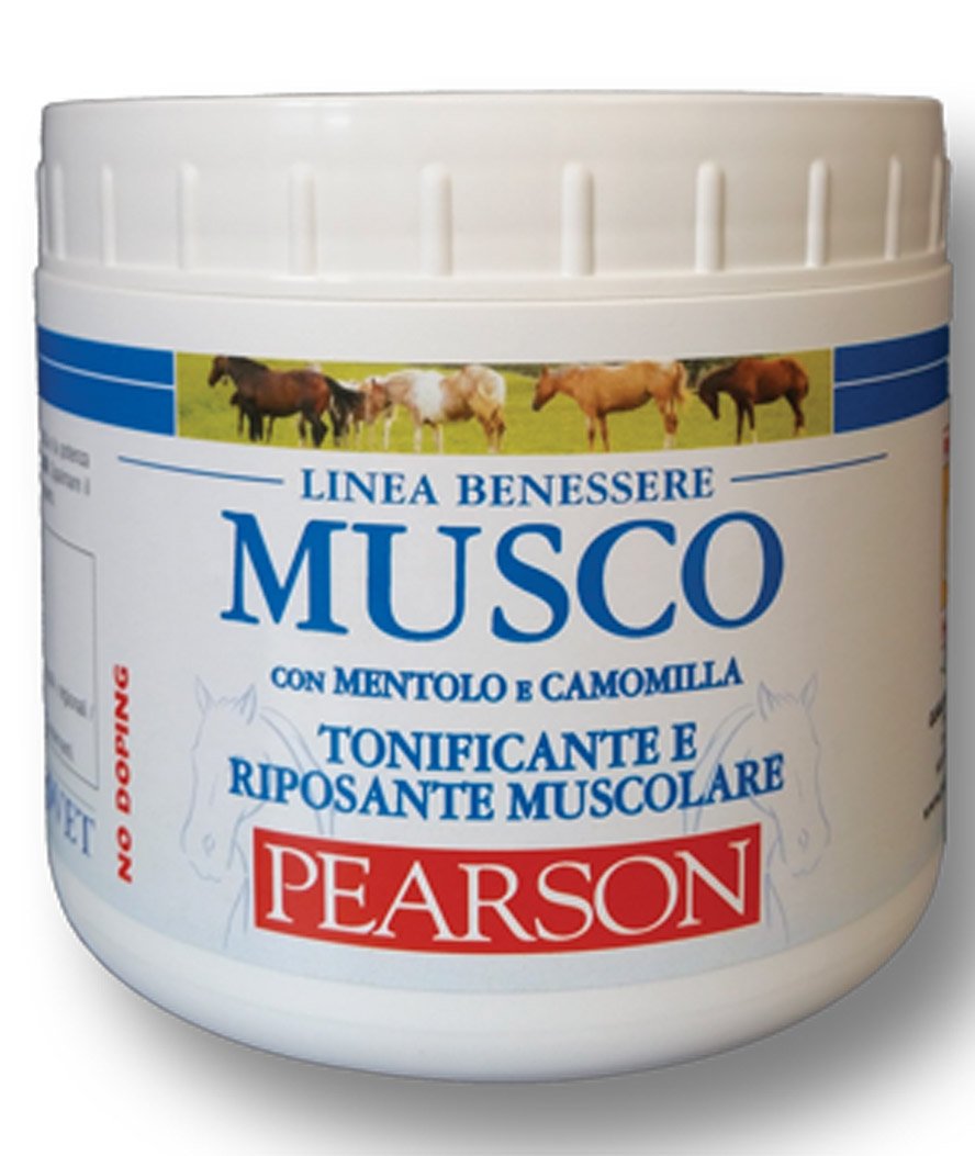 MUSCO Pearson tonificante e riposante muscolare con mentolo e camomilla 500 ml
