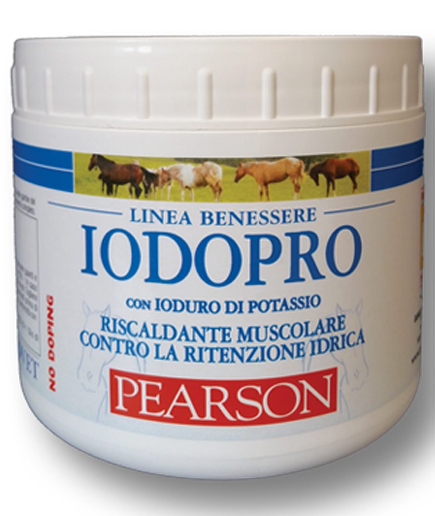 PROMOZIONE IODOPRO Pearson riscaldante muscolare contro la ritenzione idrica con ioduro di potassio 500 ml