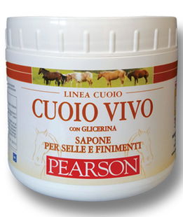 CUOIO VIVO Pearson sapone per selle e finimenti con glicerina 500 ml