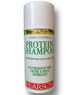 PROTEIN SHAMPOO Pearson nutriente per crine e pelo sfibrato con proteine del latte e della seta 500 ml