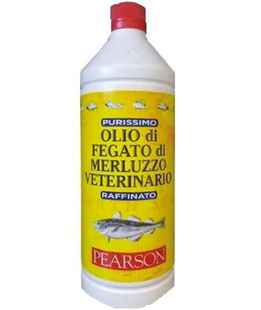 OLIO di FEGATO di MERLUZZO Pearson purissimo e raffinato 1000 ml