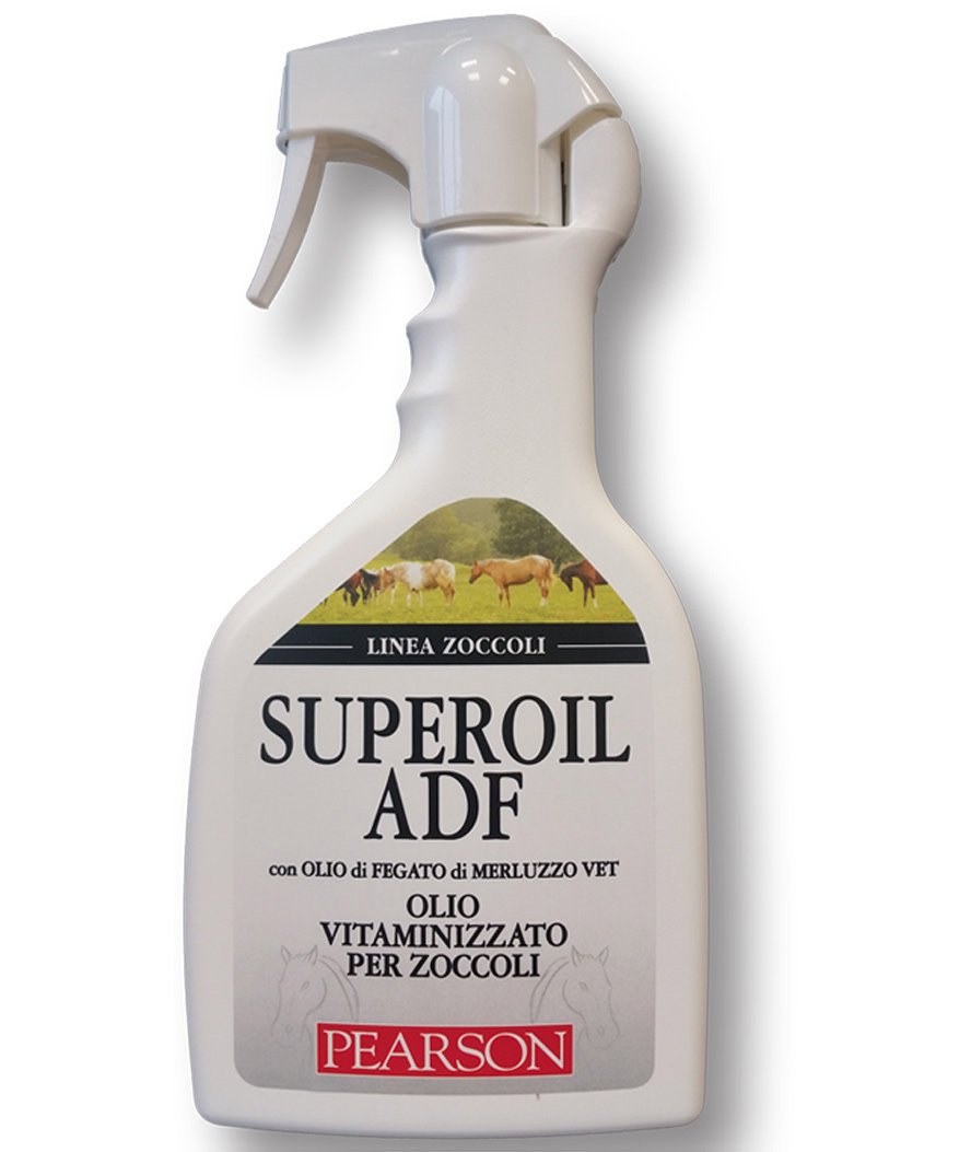 SUPEROIL ADF Pearson olio vitaminizzato per zoccoli con olio di fegato di merluzzo 700 ml