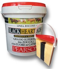 BLACK HEART ADF Pearson grasso superiore per zoccoli con cuore di catrame vegetale 1000 ml