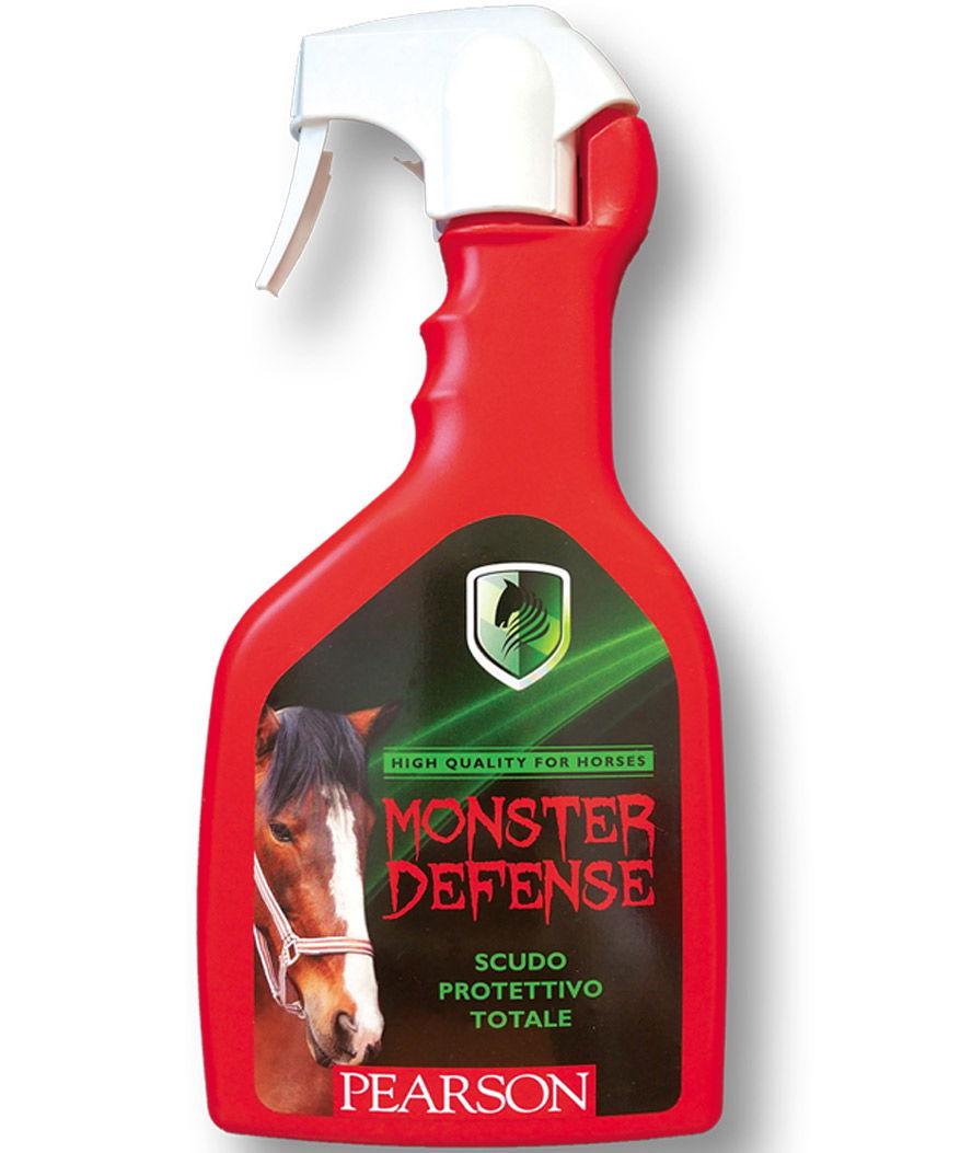 MONSTER DEFENSE Pearson scudo protettivo totale verso gli insetti con olio di neem, menta piperita e propanolo 700 ml