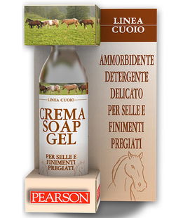 CREMA SOAP Pearson ammorbidente detergente delicato per selle e finimenti pregiati 250 ml