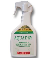 AQUADRY Pearson lozione detergente senza acqua per tutti i cavalli 700 ml